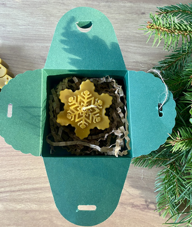 Upominek świąteczny śnieżynka - warianty