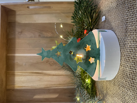 Świecznik na tealighty choinka