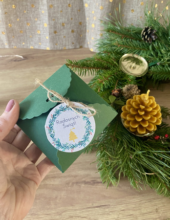 Upominek świąteczny śnieżynka - warianty