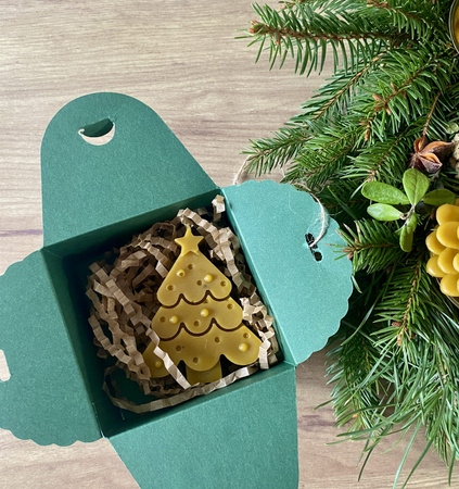 Upominek świąteczny  choinka płaska -  warianty