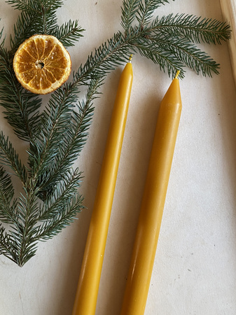 Świeca stołowa salonowa