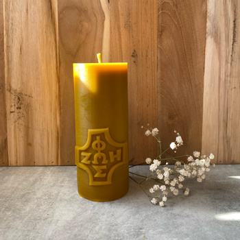 Świeca ze znakiem Ruchu Światło - Życie