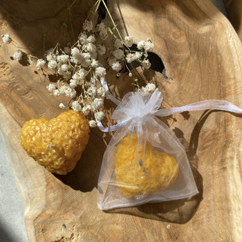 Kwiatowe serce w woreczku