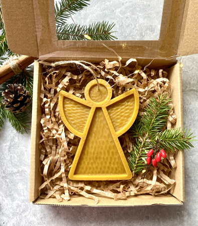 Zawieszka woskowa duży anioł - warianty