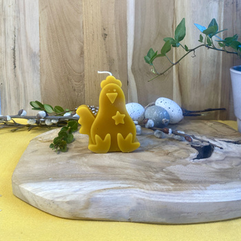 Kura z wosku pszczelego