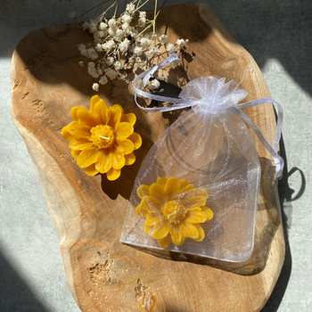 Pływający kwiatek w woreczku