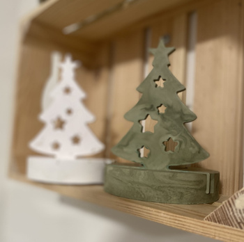 Świecznik na tealighty choinka