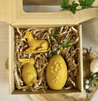 Zestaw wielkanocny średni z zającem