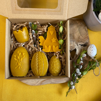 Zestaw wielkanocny duży z kurką